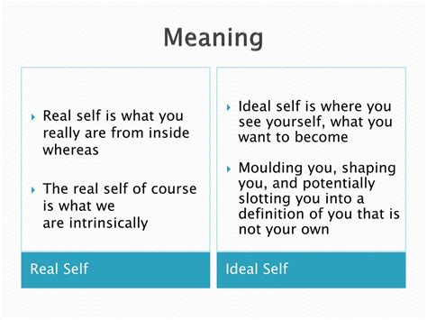 realself|real self meaning.